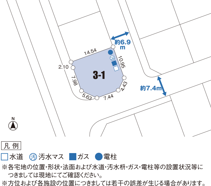 N2-3-1の区画図